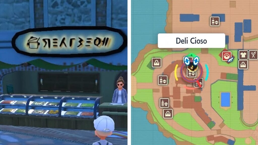 Hamburger Location in Pokemon Scarlet and Violet