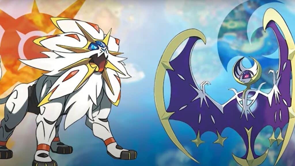 Pokémon GO Lunala and Solgaleo