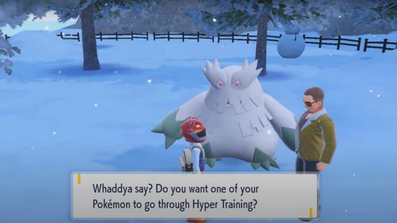 Pokemon Scarlet and Violet, Hyper Training - Location & How To Do