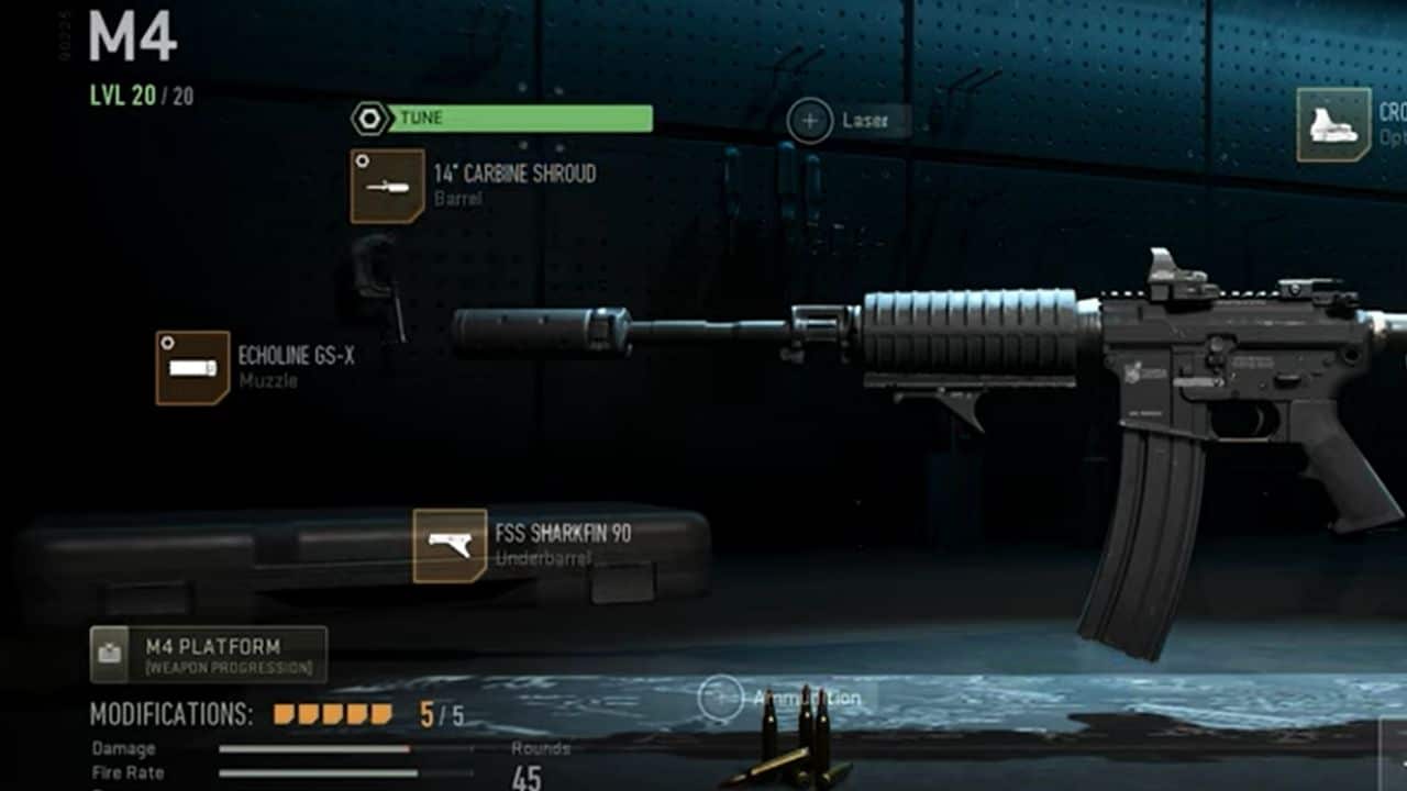 Modern Warfare 2 Weapon Attachments