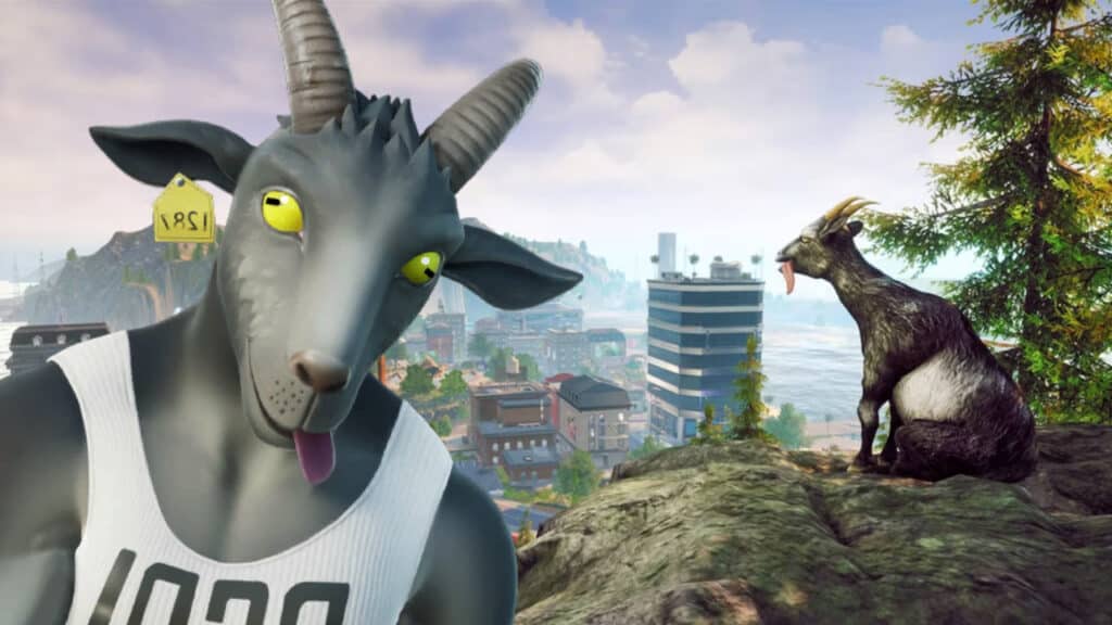How to get the Goat Simulator 3 Outfit in Fortnite