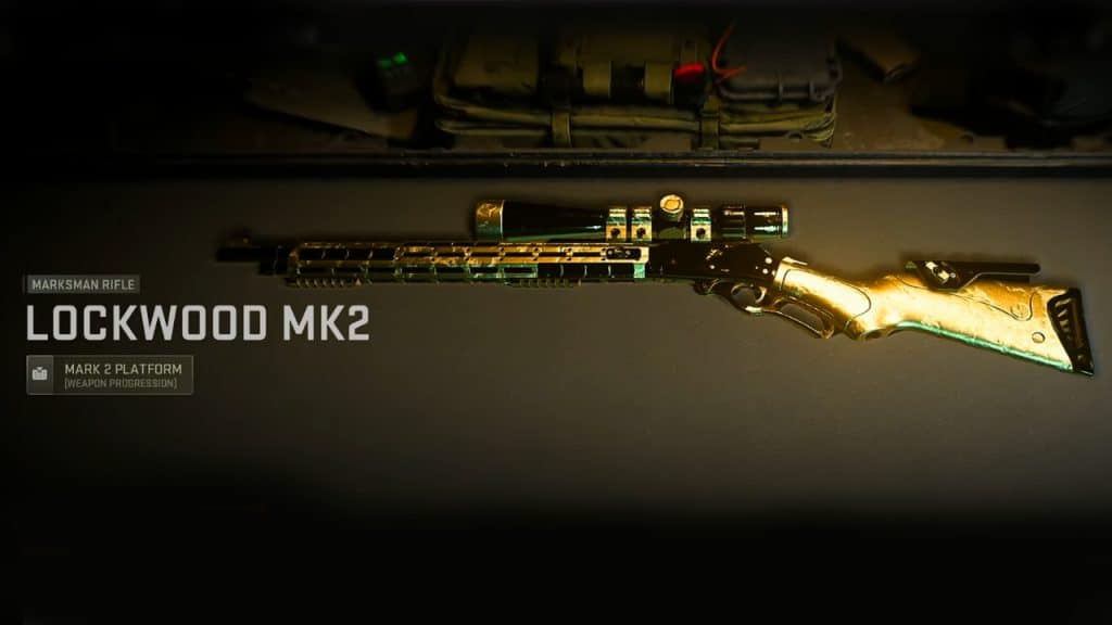 Lockwood MK2 Gold Camo Showcase in Modern Warfare 2
