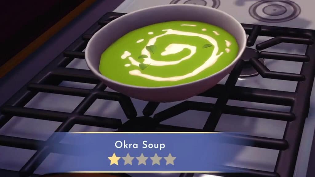 Okra Soup in Disney Dreamlight Valley