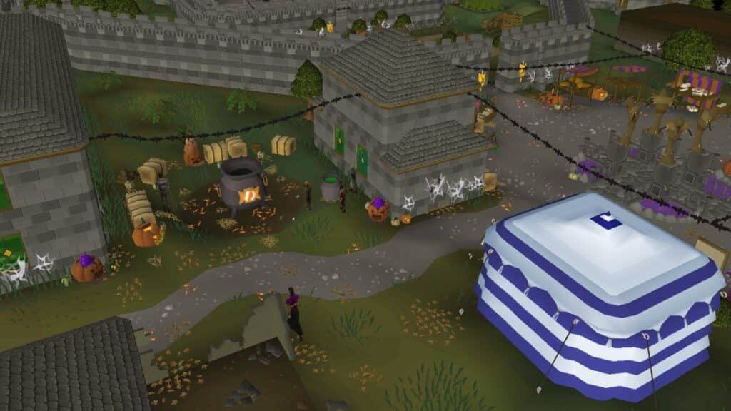 Runescape Halloween event 2022 screenshot,