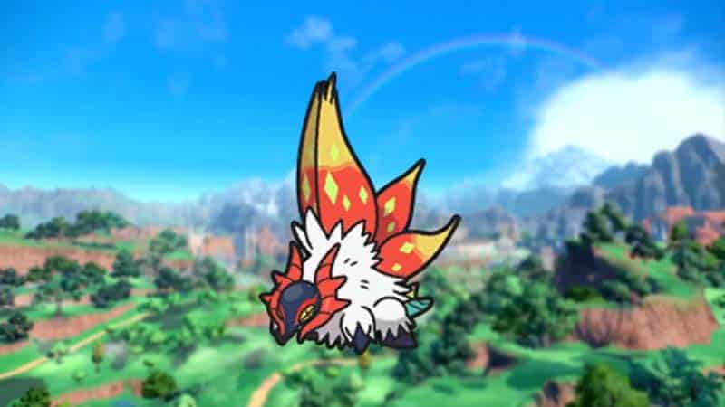 Pokemon Paradox Acient Volcarona Slither Wing