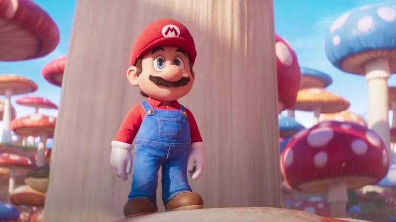 Super Mario Bros Movie Official Trailer Screenshot Mario