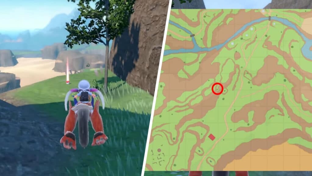 West Pronvince Area One Sun Stone Location in Pokémon Scarlet and Violet