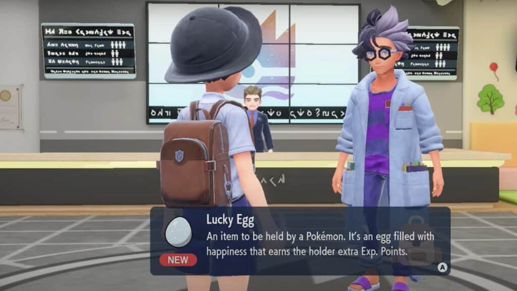 Pokemon Scarlet and Violet Lucky Eggs
