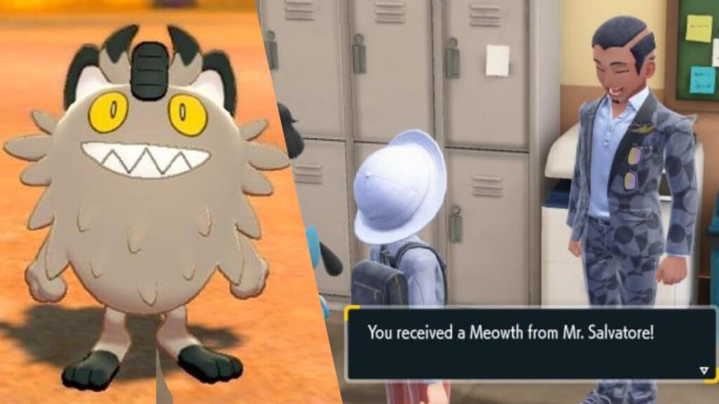 Where to Get Galarian Meowth in Pokémon Scarlet and Violet