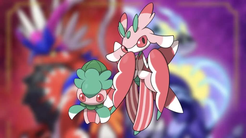 Fomantis Leaf in Pokemon Scarlet and Violet feature