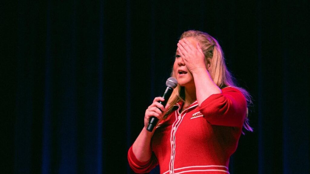 Comedian and actress Amy Schumer performs on stage