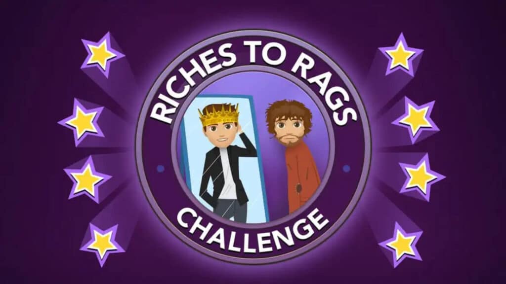 Bitlife Riches to Rags challenge feature