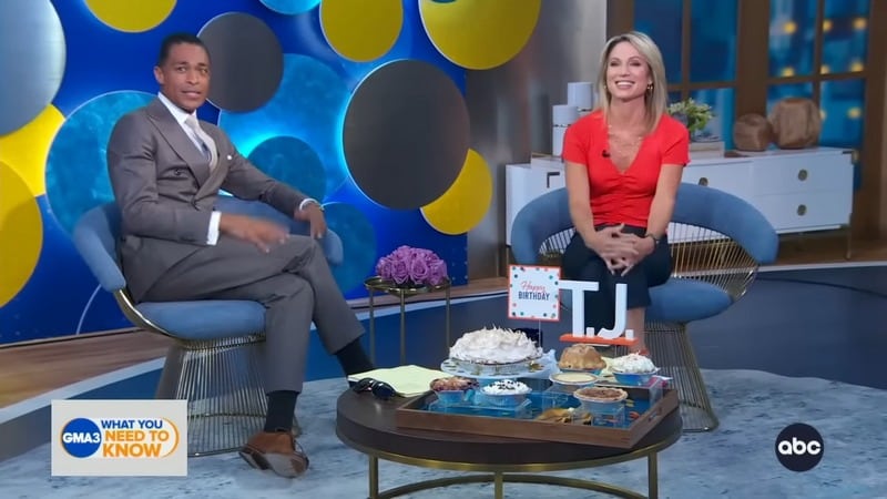 Amy Robach and T.J. Holmes