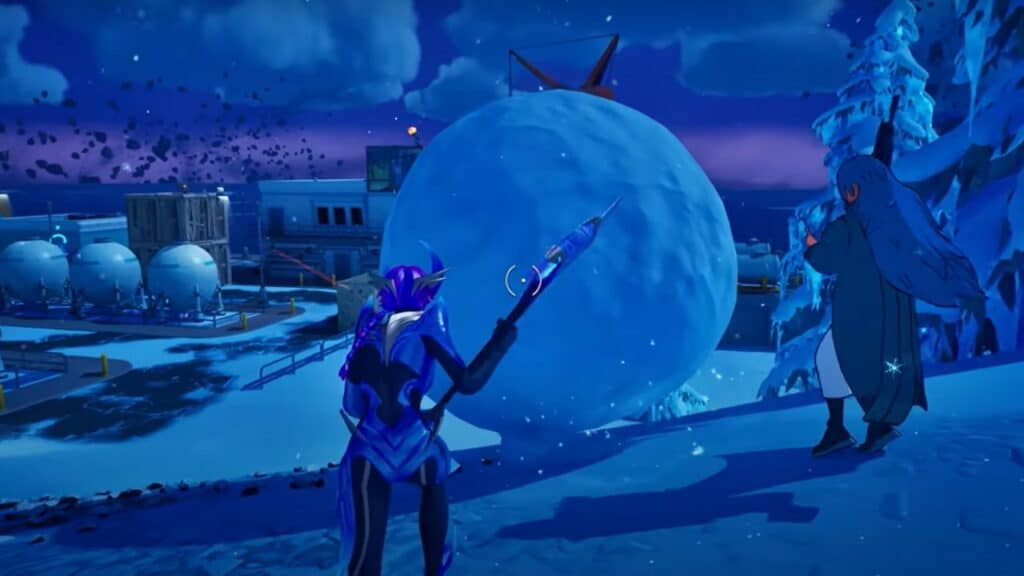 How to Make a Snowball in Fortnite Chapter 4 Season 1
