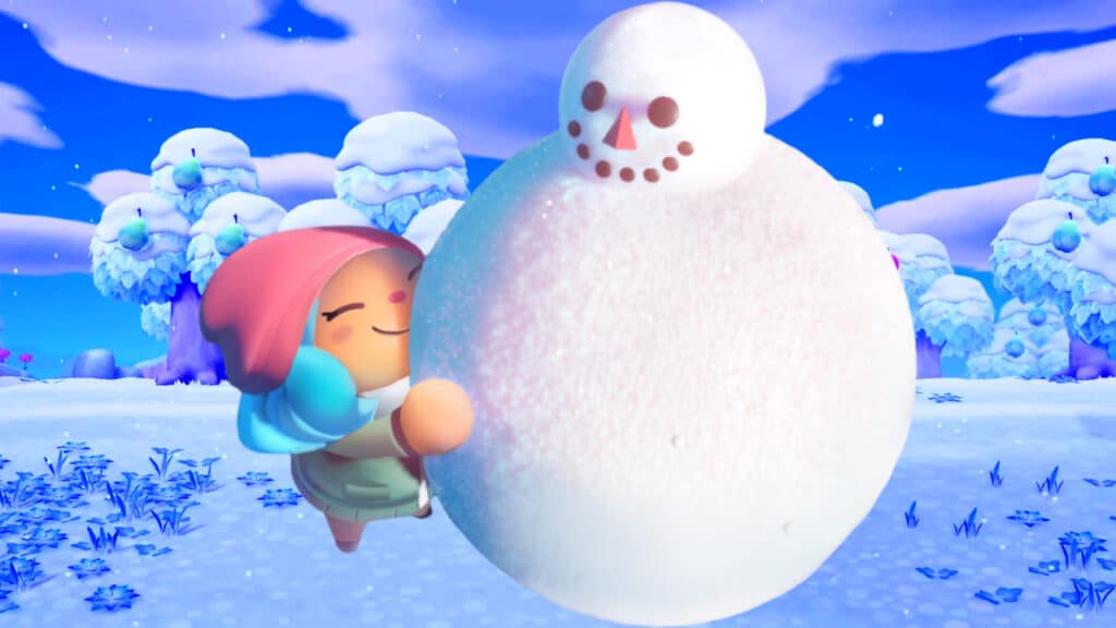 How to Make the Perfect Snowman in Animal Crossing