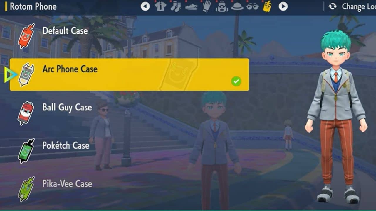 How to change Rotom phone cases and unlock save bonus cases in Pokémon  Scarlet and Violet