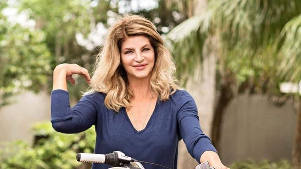 the late Kirstie Alley