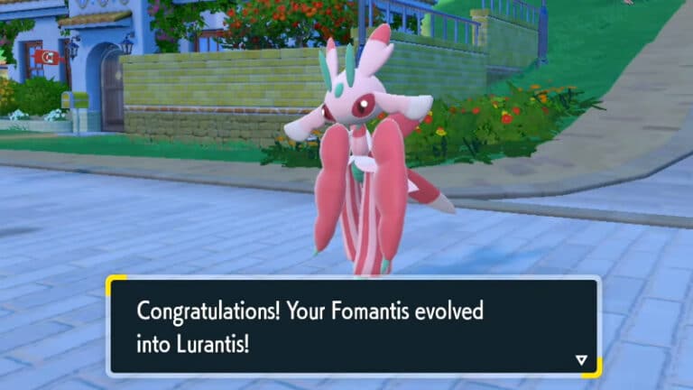 How to evolve Fomantis into Lurantis in Pokémon Scarlet and Violet