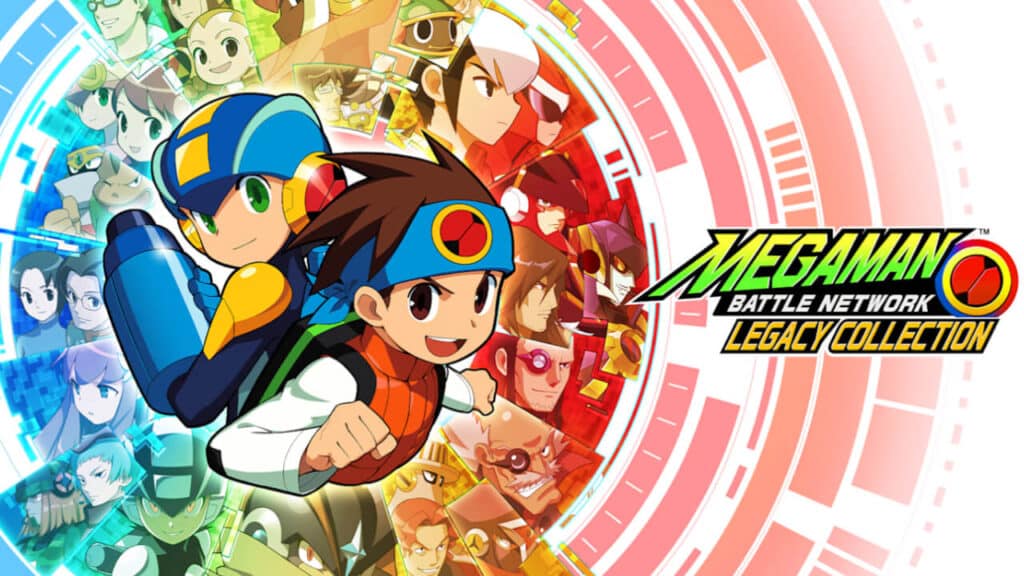 Mega Man Battle Network Legacy Collection Official Capcom Logo
