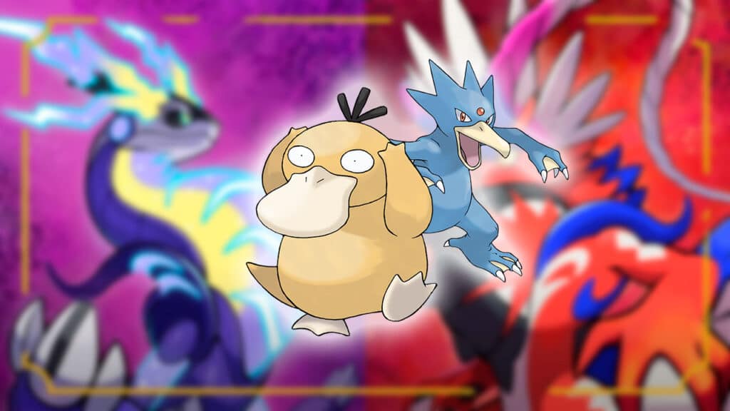 How to Evolve Psyduck into Golduck in Pokemon Scarlet and Violet