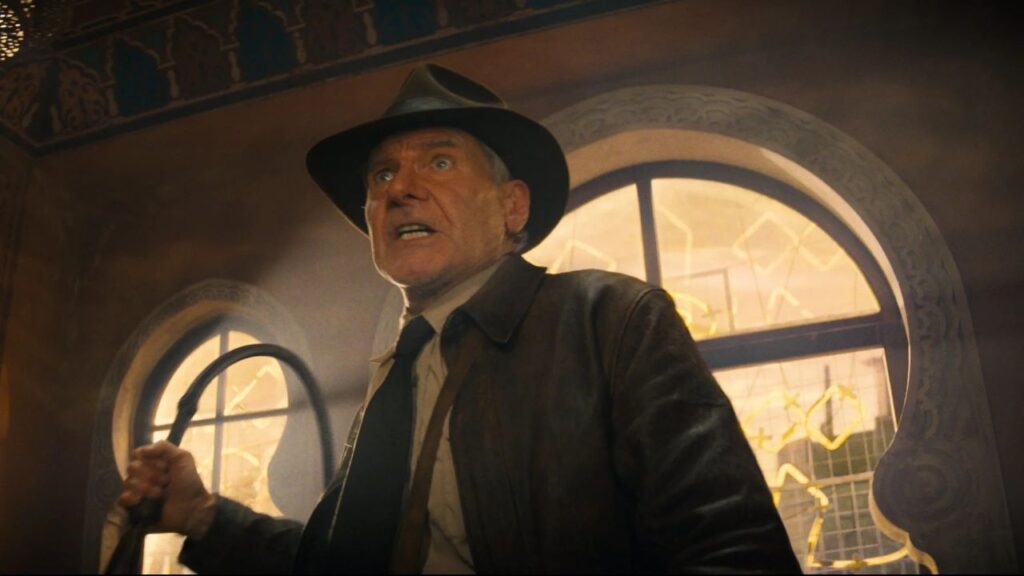 Indiana Jones. Harrison Ford returns as Indiana Jones in 