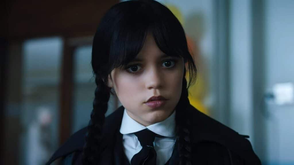 Jenna Ortega stars in the Netflix supernatural comedy horror series "Wednesday", and Season 2 ideas are being discussed.