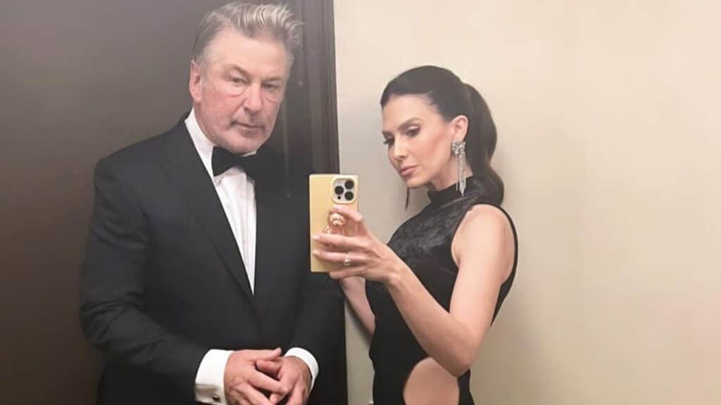 Alec Baldwin and his wife