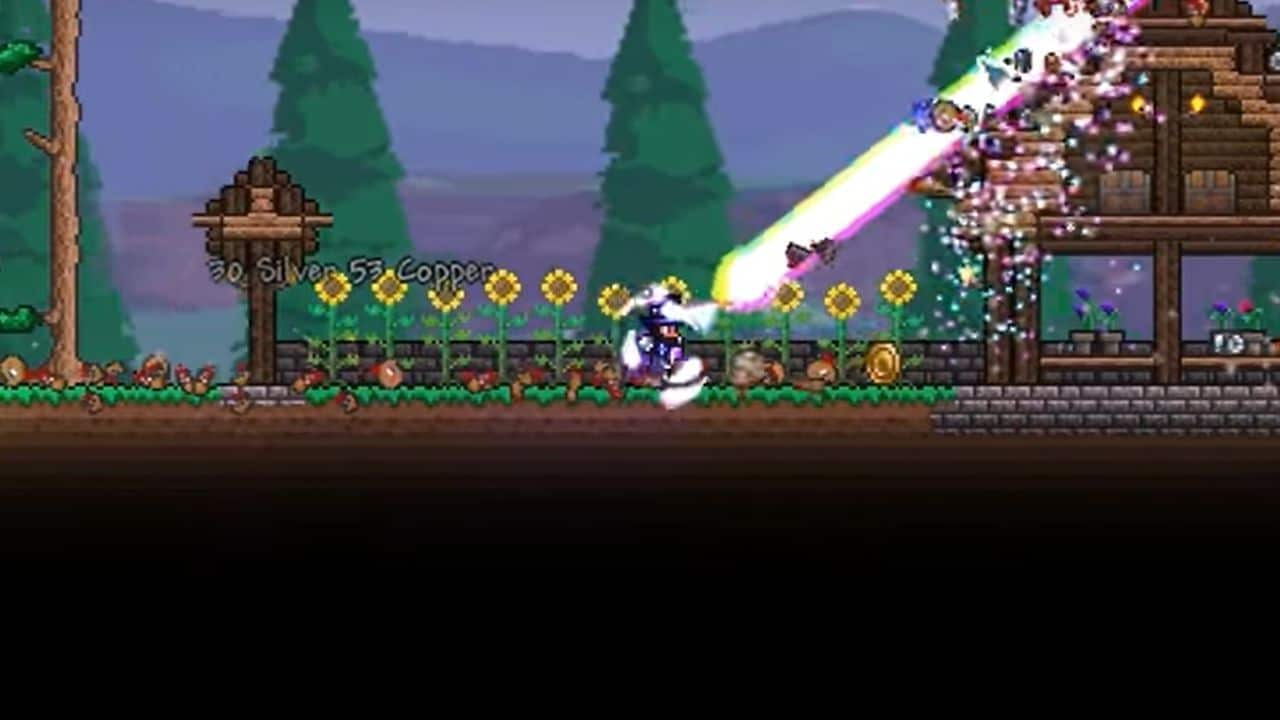 EVERY Mage Weapons In Terraria Calamity 