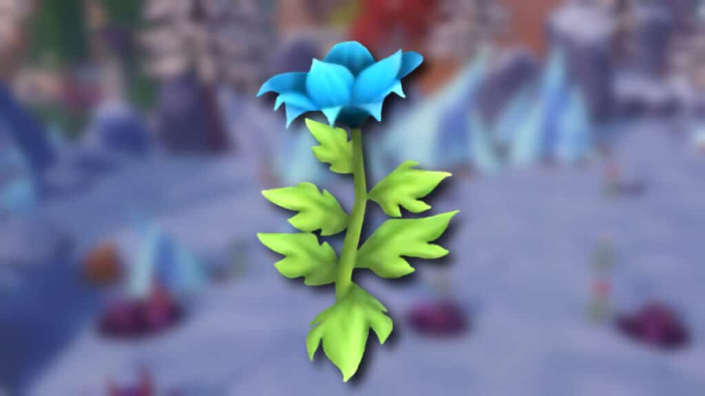 Blue Passion Lily in Disney Dreamlight Valley