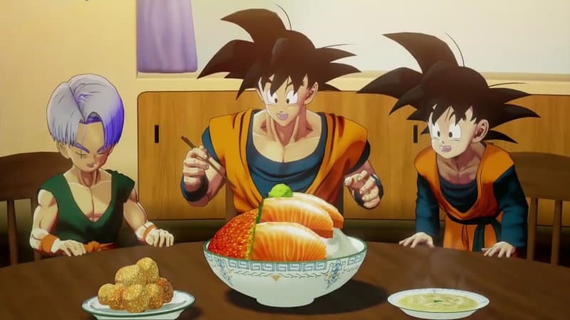  Cómo hacer comidas completas en Dragon Ball Z Kakarot