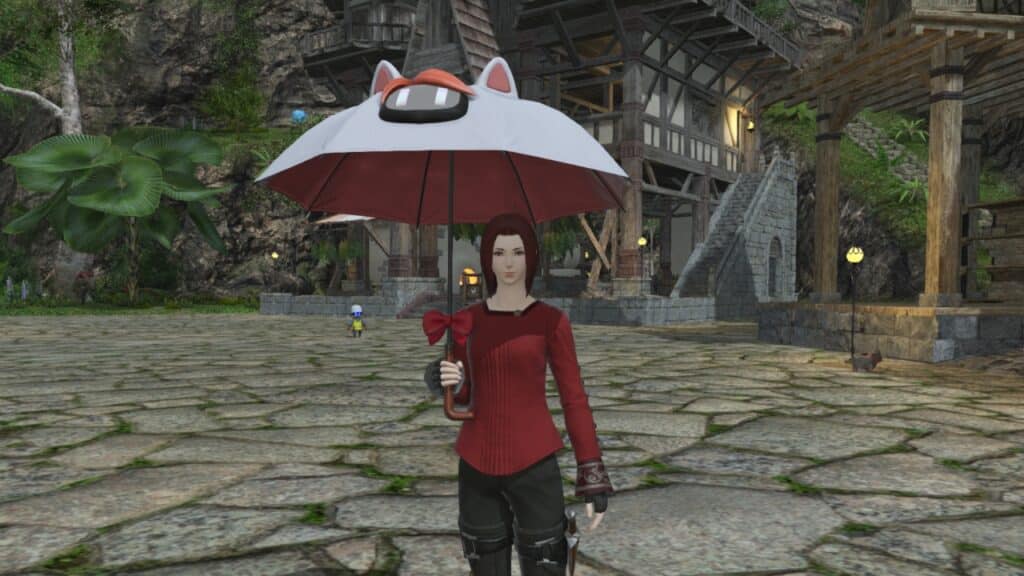 How to get the Felicitous Furball Umbrella in FFXIV