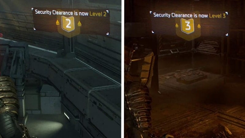 Getting Higher Levels of Security Clearance in Dead Space Remake Screenshots Sourced from Eurogamer