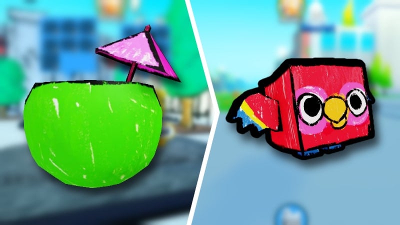 Hatching a Tropical Doodle Egg To Get the Doodle Parrot in Roblox Pet Simulator X