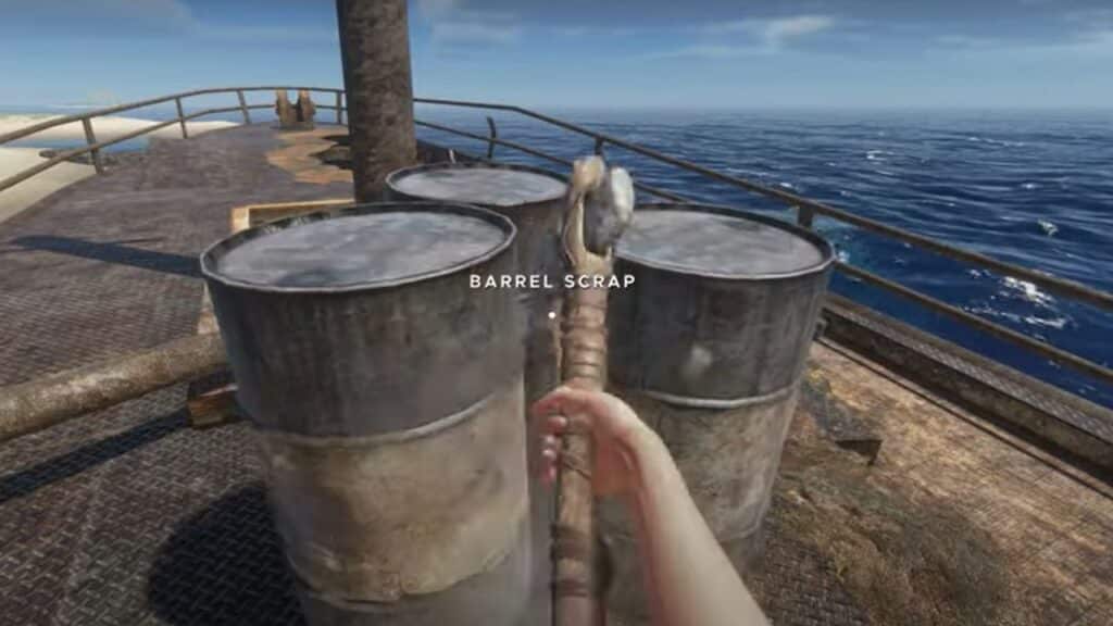 How to find Barrels in Stranded Deep