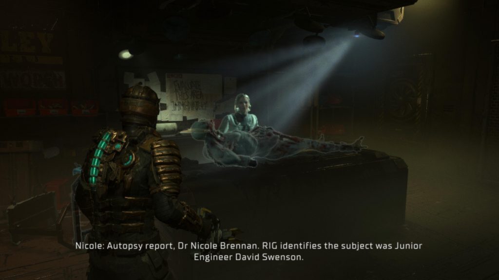 How to find the Autopsy Location in Dead Space Remake feature