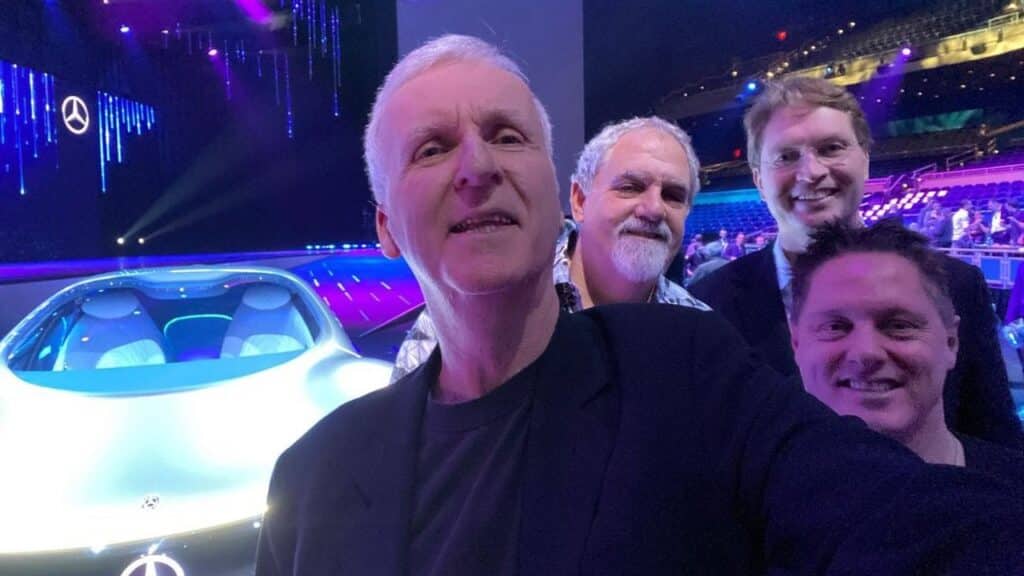 Avatar director James Cameron and his team