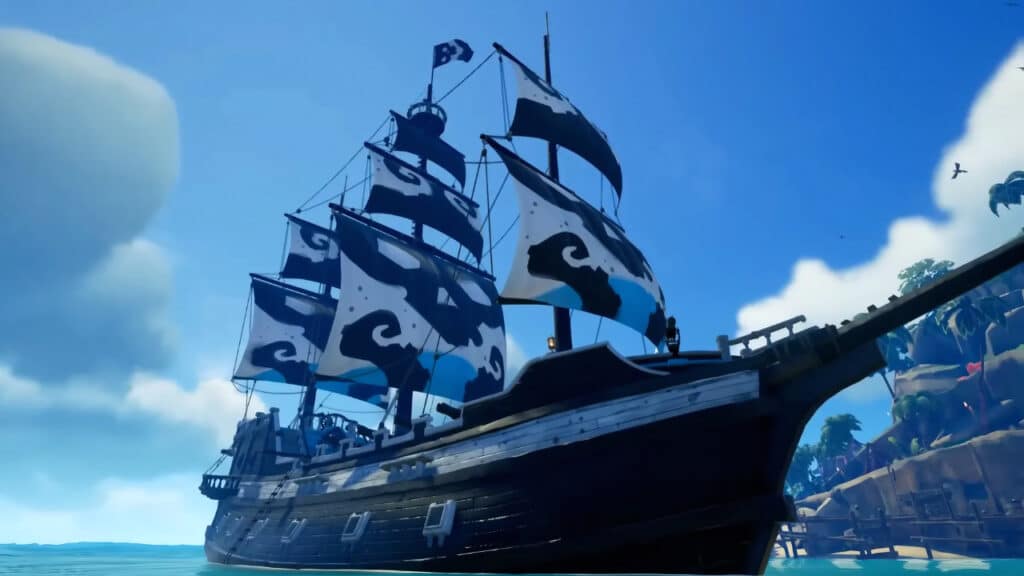 Oreo Valiant Corsair Ship Preview in Sea of Thieves