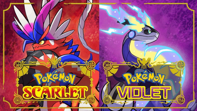 Pokemon Scarlet and Violet Official Logo Artwork