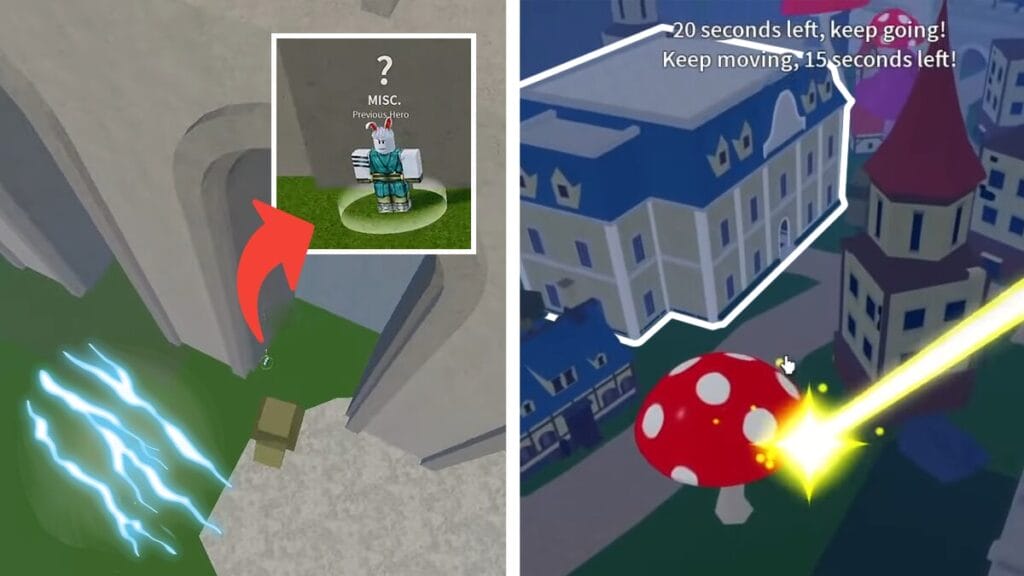 Previous Hero location to Unlock Electric Claw in Blox Fruits