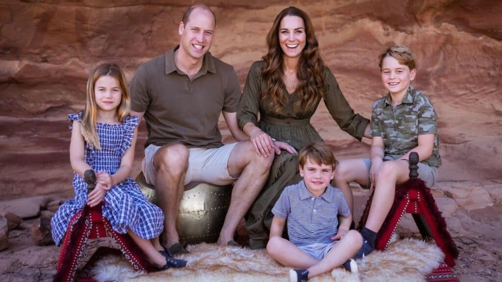 Kate Middleton's three kids