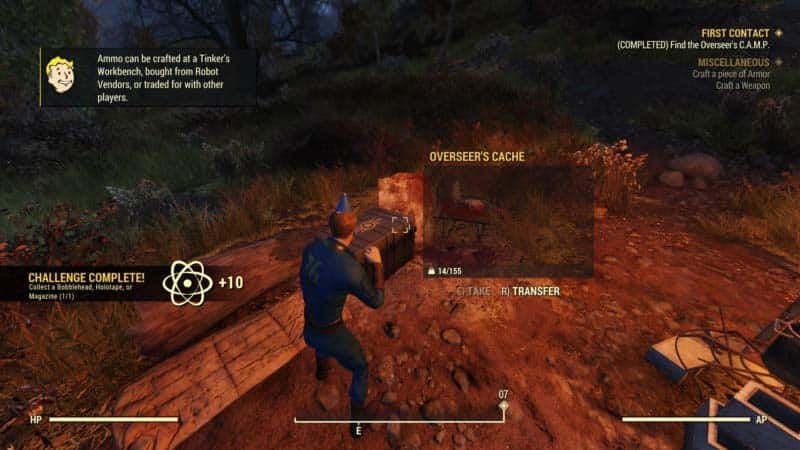 Fallout 76 The Forest Bobblehead Locations Guide