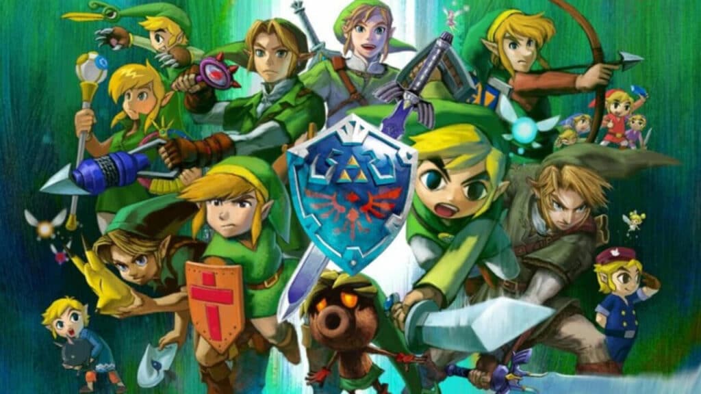 The Legend of Zelda Official Link Artwork - Movie Rumor Image