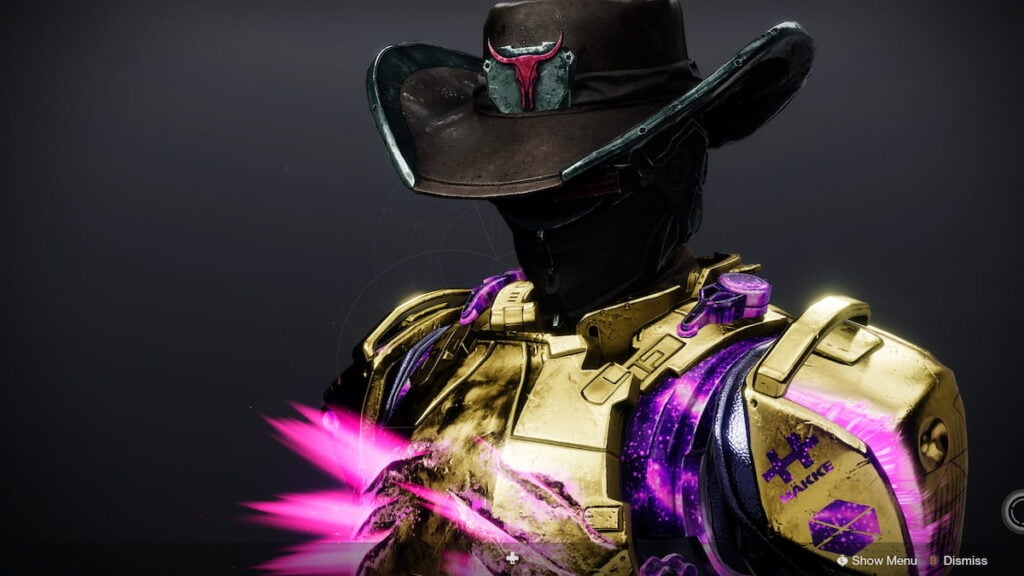 destiny 2 cowboy hat armor titan class