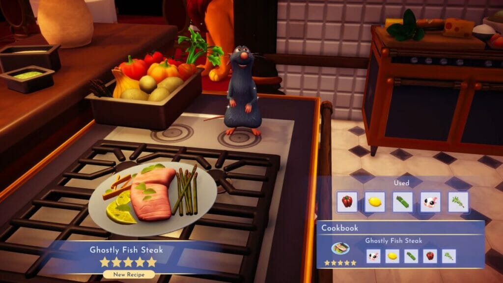 How to make Ghostly Fish Steak after completing Nala's friendship quests.