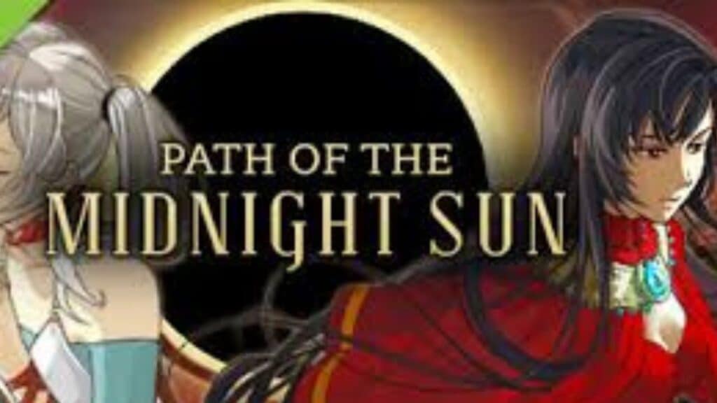 path of the midnight sun