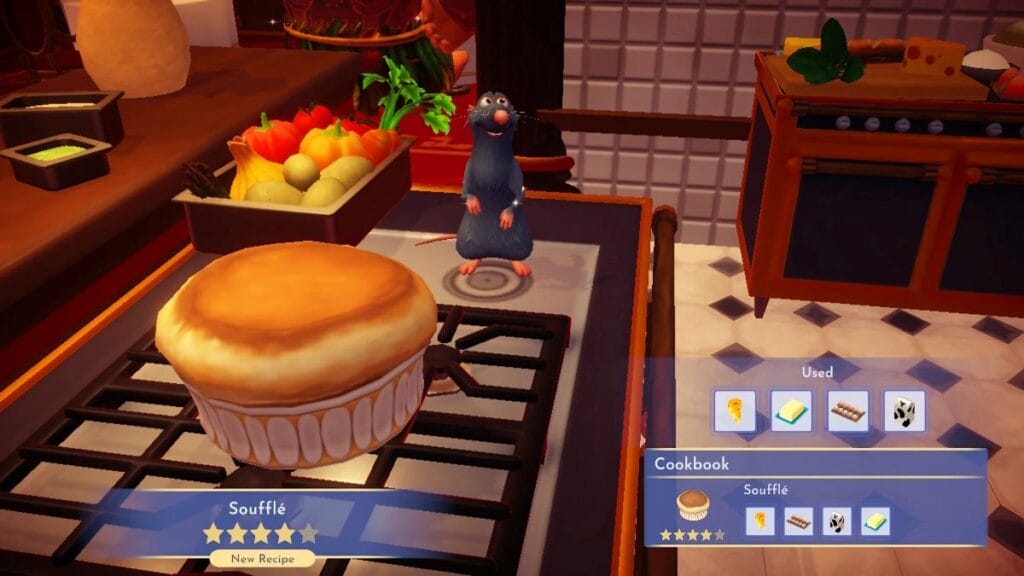 How to make Souffle in Disney Dreamlight Valley