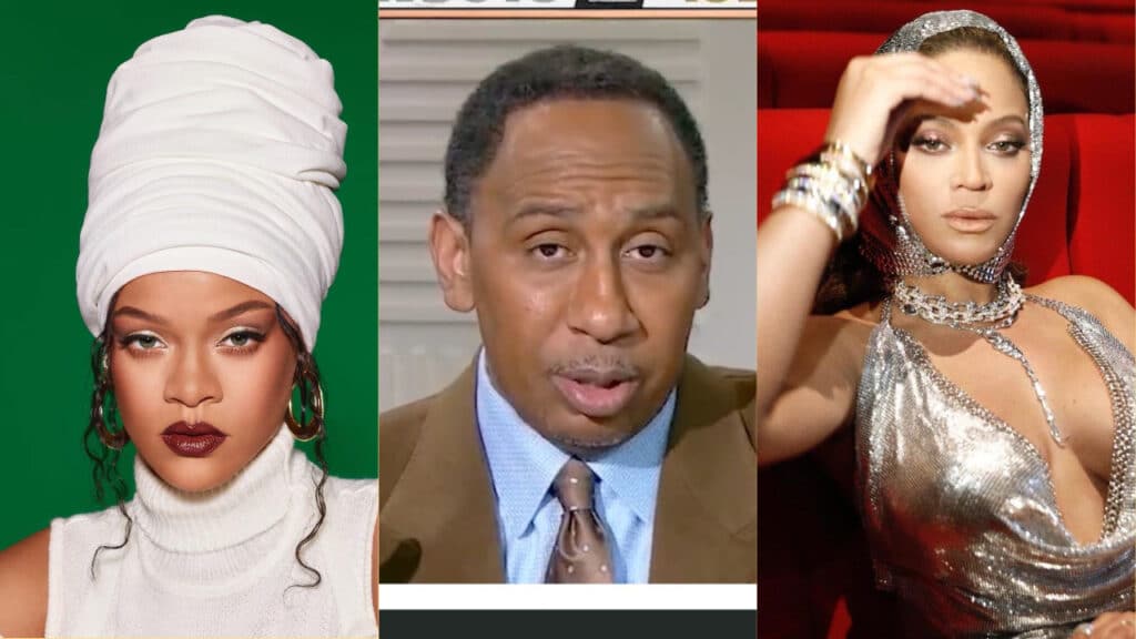 Stephen A. Smith apologizes for comments on Rihanna's Super Bowl performance.