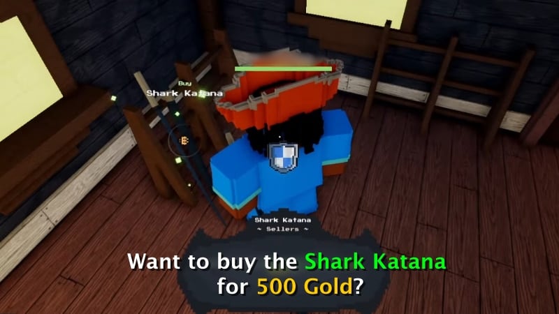 Roblox How to get the Shark Katana in Pixel Piece
