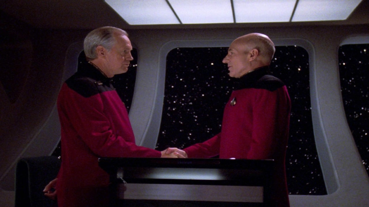 Picard meeting his successor 