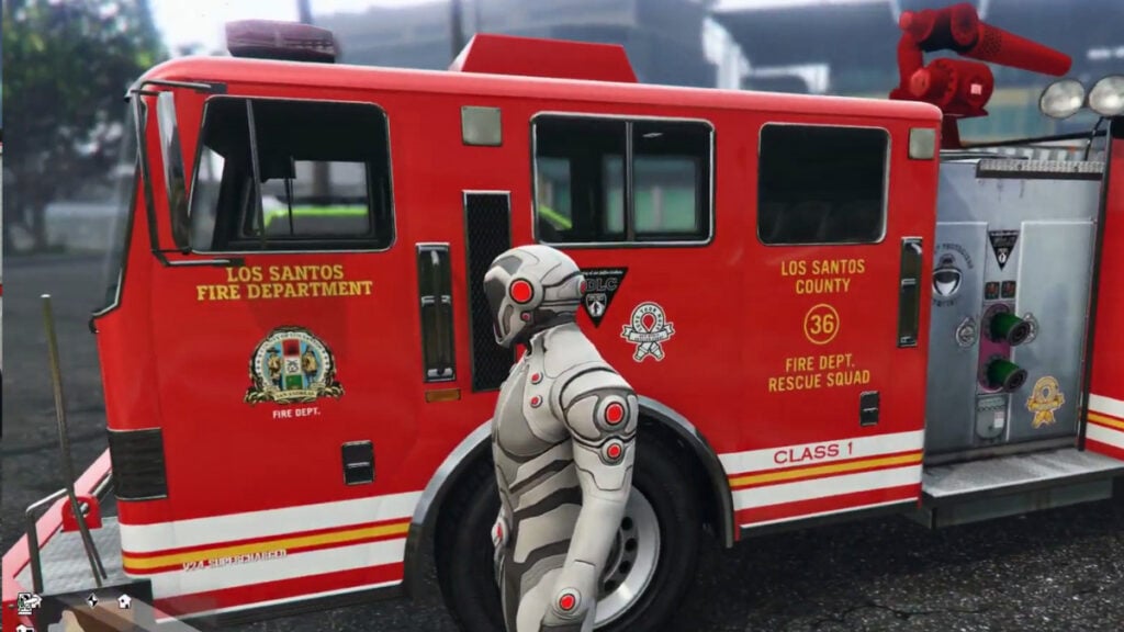 how to get a fire truck in gta online